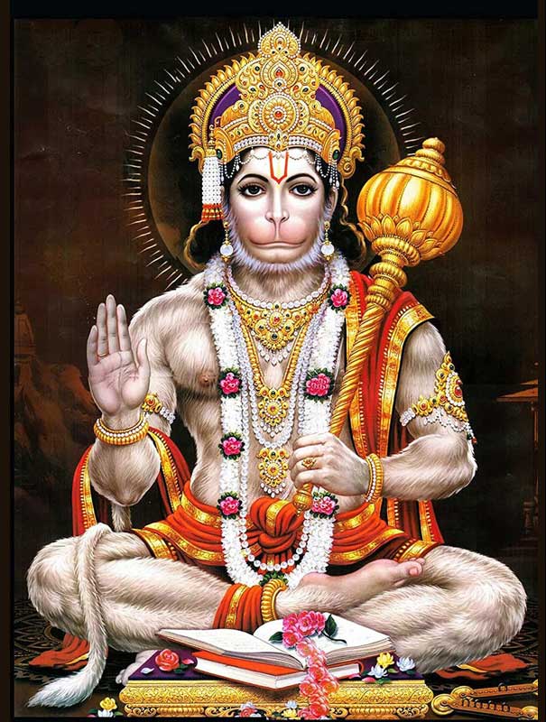 संकटमोचन हनुमानाष्टक पाठ बाल समय रबि भक्षि लियो तब, तीनहुँ लोक भयो अँधियारो