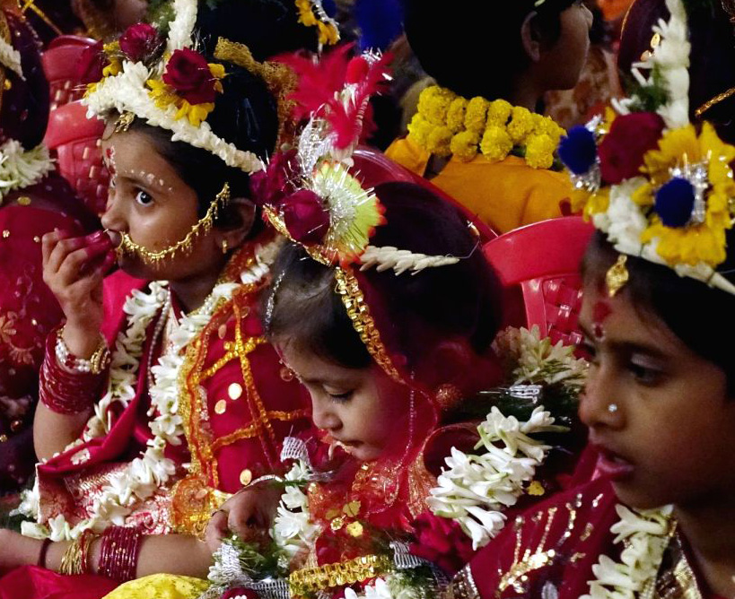 कुमारी कन्या पूजन मंत्र एवं उसका फल उम्र